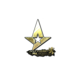 Наклейка | Astralis (Gold)