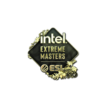 Наклейка | IEM (золотая)