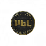 Нашивка | PGL (золотая)